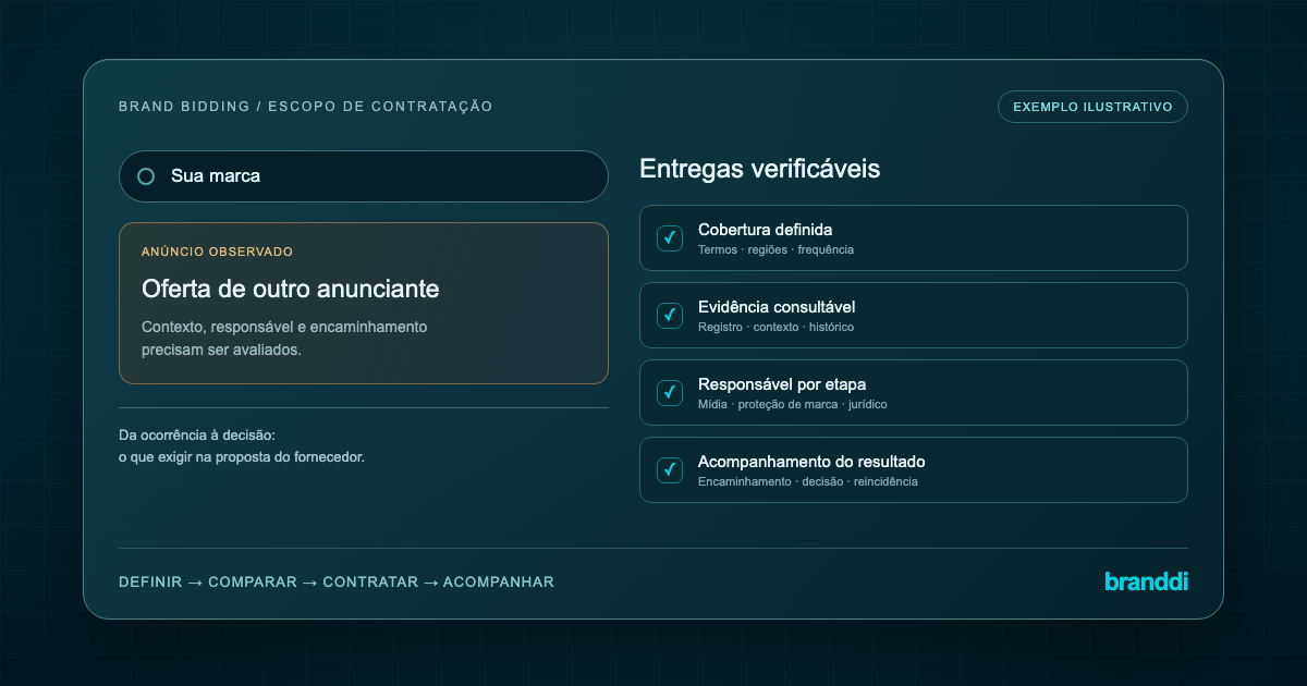 Concorrente anuncia com minha marca: quem contratar?